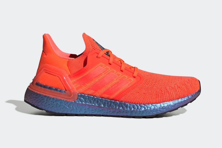 アディダス ウルトラブースト 2020 ソーラーレッド 2枚目