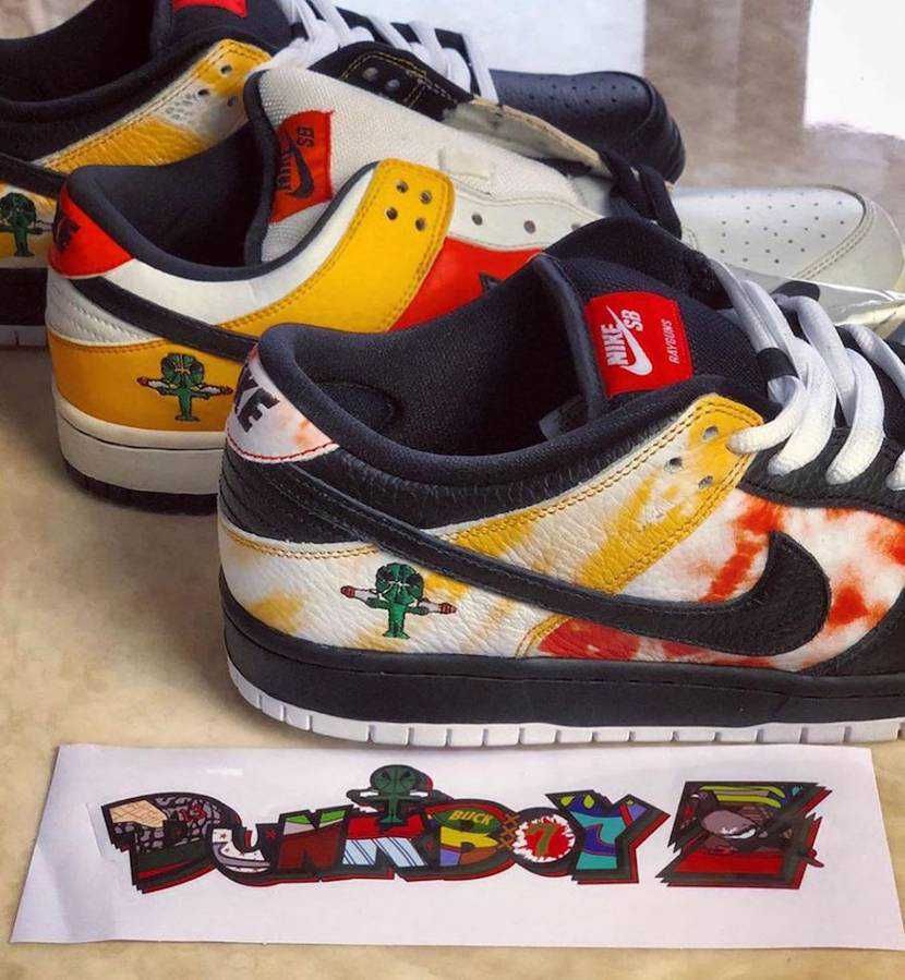ナイキSB ダンク ロー レイガンズ タイダイ 全2色 12枚目