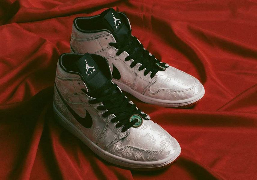 CLOT × Nike Air Jordan 1 Mid SE Fearless CLOT × Nike Air Jordan 1 Mid SE Fearless