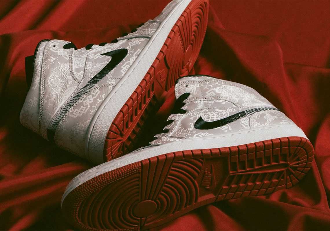 クロット×ナイキ エアジョーダン1 ミッド 4枚目