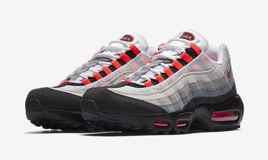 エアマックス95 ソーラーレッド air max 95 25センチ - スニーカー