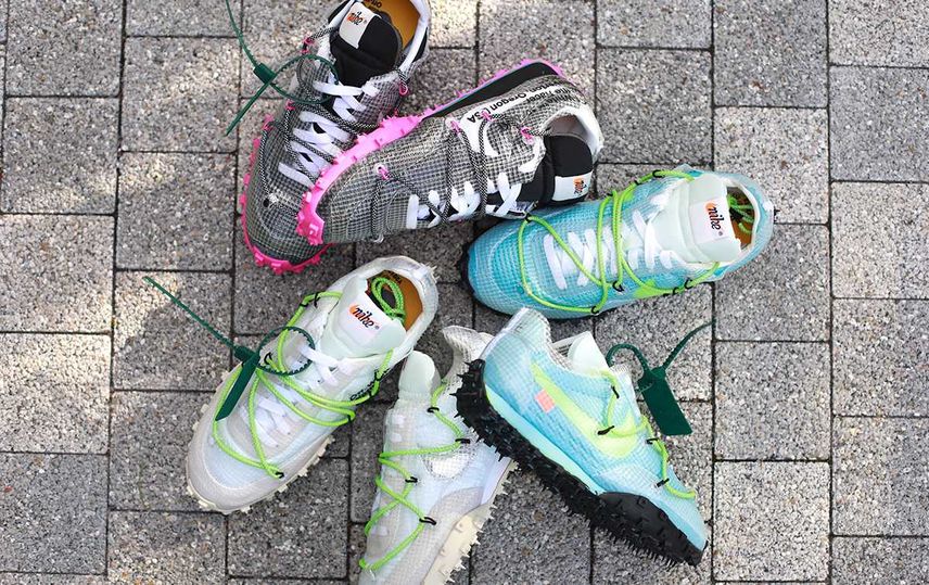 オフホワイト×ナイキ ワッフルレーサー 全3色【12/12発売】