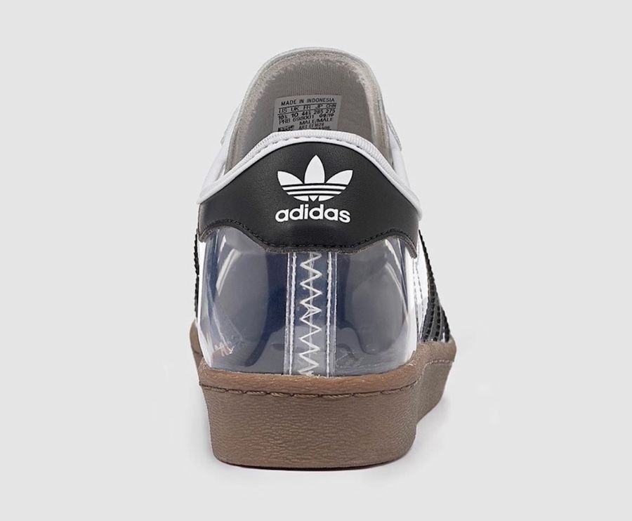 ブロンディ・マッコイ×アディダス スーパースター クリア 4枚目