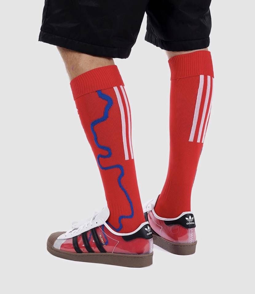 ブロンディ・マッコイ×アディダス スーパースター クリア 8枚目