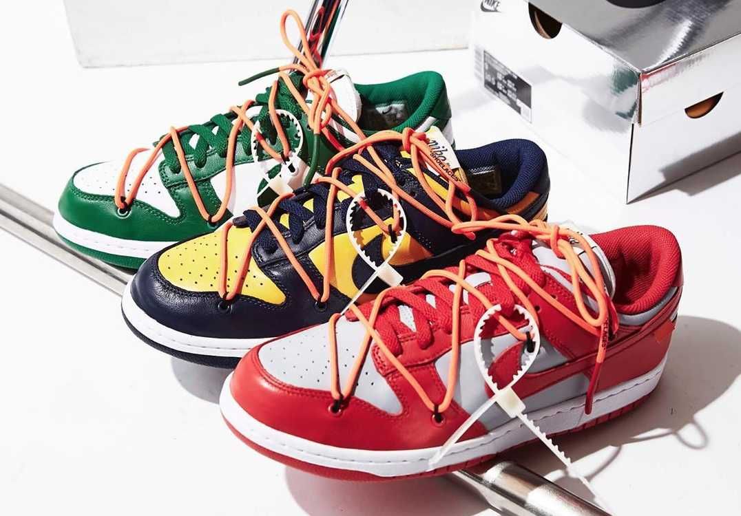 【スニダンで購入可】OFF-WHITE × NIKE DUNK LOW COLLECTION 2枚目