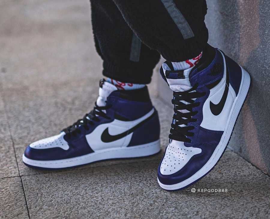 【スニダンで取扱中】NIKE AIR JORDAN 1 RETRO HIGH OG "COURT PURPLE WHITE/BLACK" 抽選/定価/販売店舗まとめ 23枚目