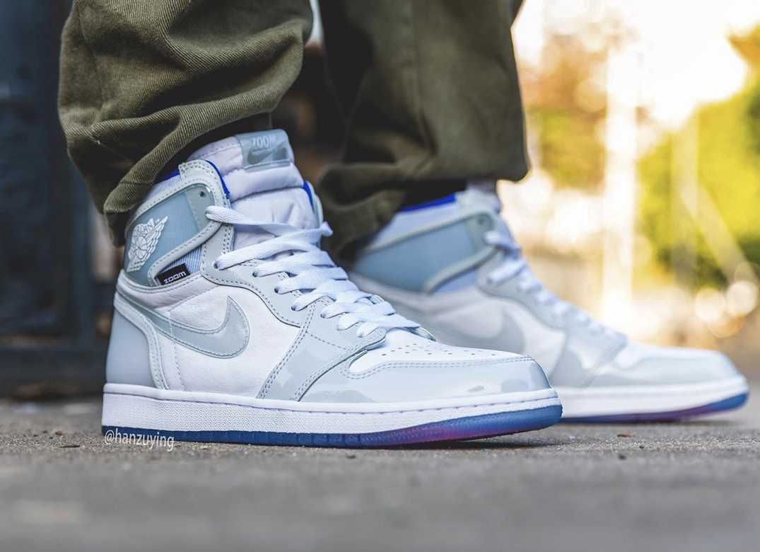 【販売リンクあり】3/14発売 NIKE AIR JORDAN 1 HIGH ZOOM R2T "RACER BLUE" 抽選/定価/販売店舗まとめ 17枚目