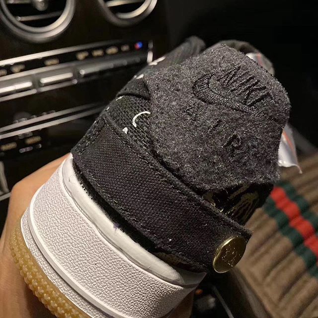 【リーク】TRAVIS SCOTT × NIKE AIR FORCE 1 LOW "BLACK/MULTI" 抽選/定価/販売店舗まとめ 5枚目