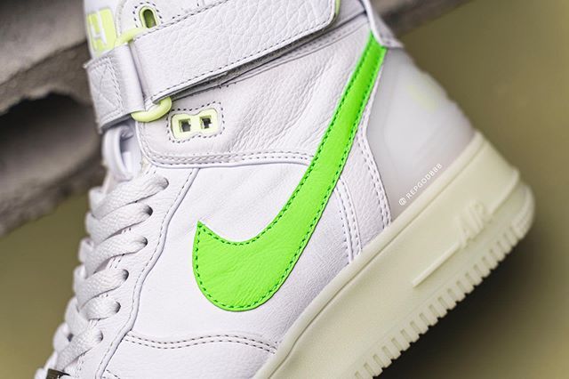 【リーク】RSVP GALLERY×NIKE AIR FORCE 1 HIGH WHITE/NEON GREEN 5枚目
