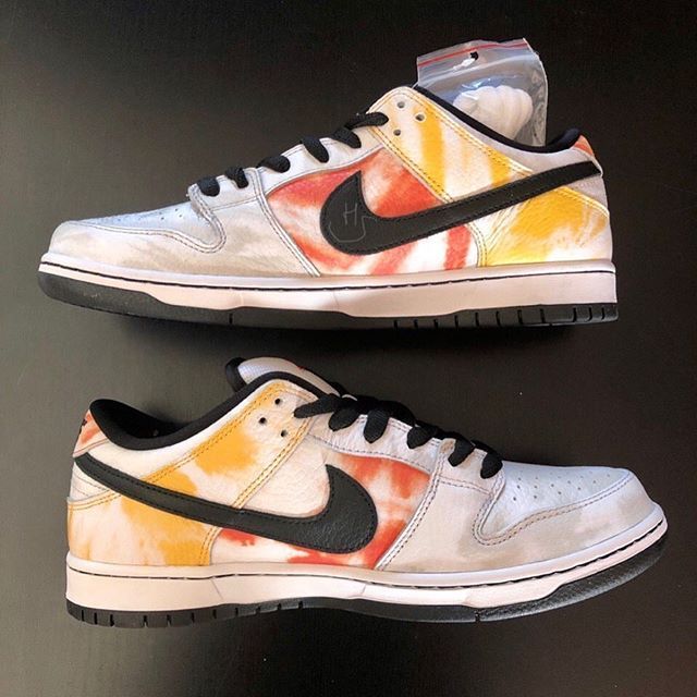 ナイキSB ダンク ロー レイガンズ タイダイ 全2色 5枚目