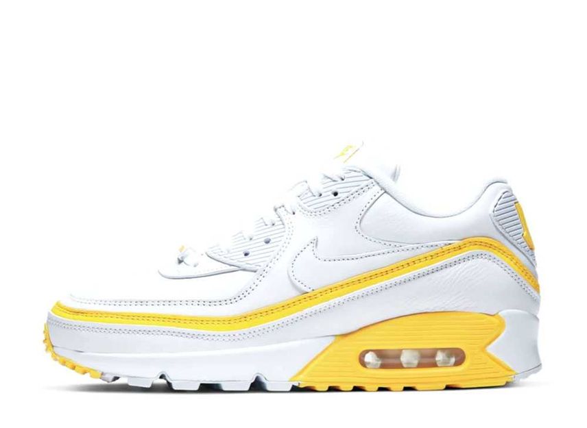 Air max 90 white yellow best sale