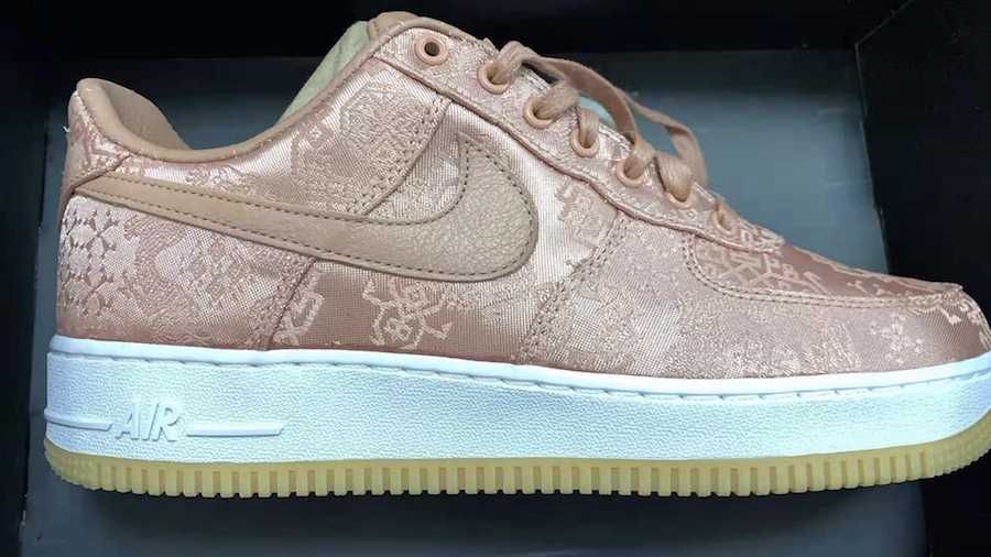 【スニダンで購入可】CLOT×NIKE AIR FORCE 1 LOW "ROSE GOLD" 17枚目
