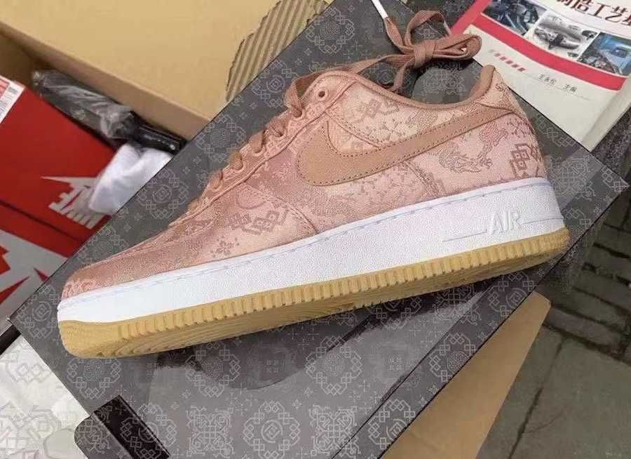 【スニダンで購入可】CLOT×NIKE AIR FORCE 1 LOW "ROSE GOLD" 16枚目