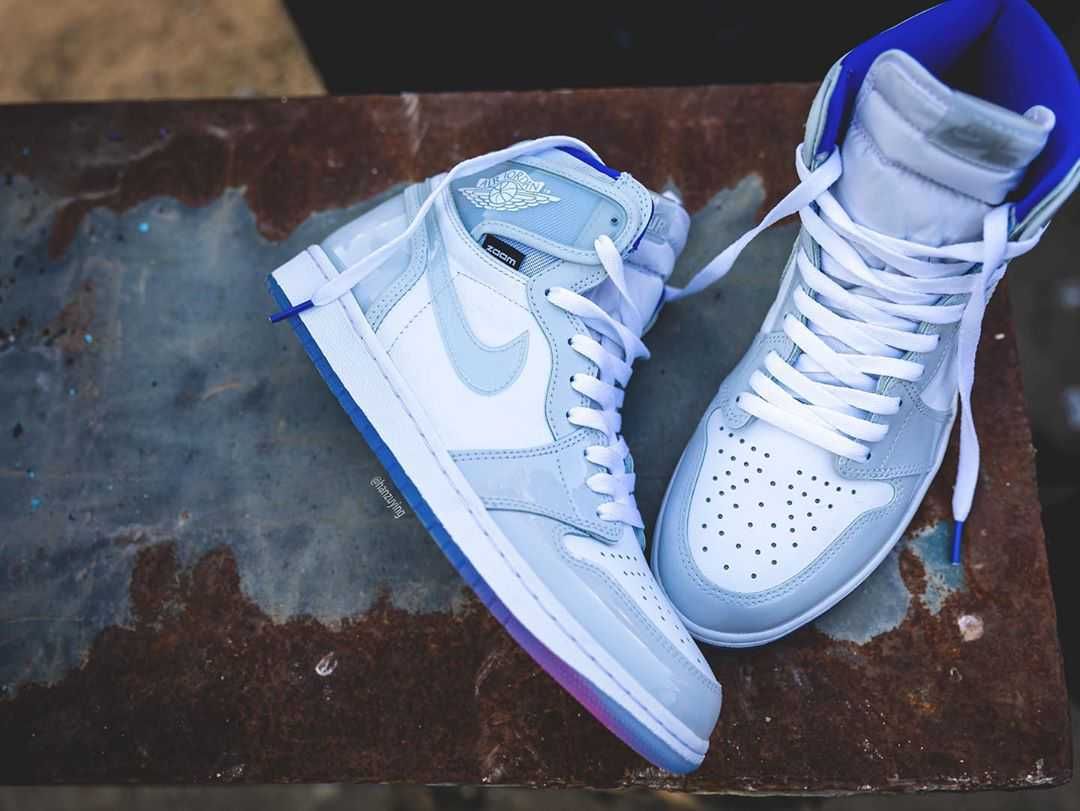 【販売リンクあり】3/14発売 NIKE AIR JORDAN 1 HIGH ZOOM R2T "RACER BLUE" 抽選/定価/販売店舗まとめ 10枚目