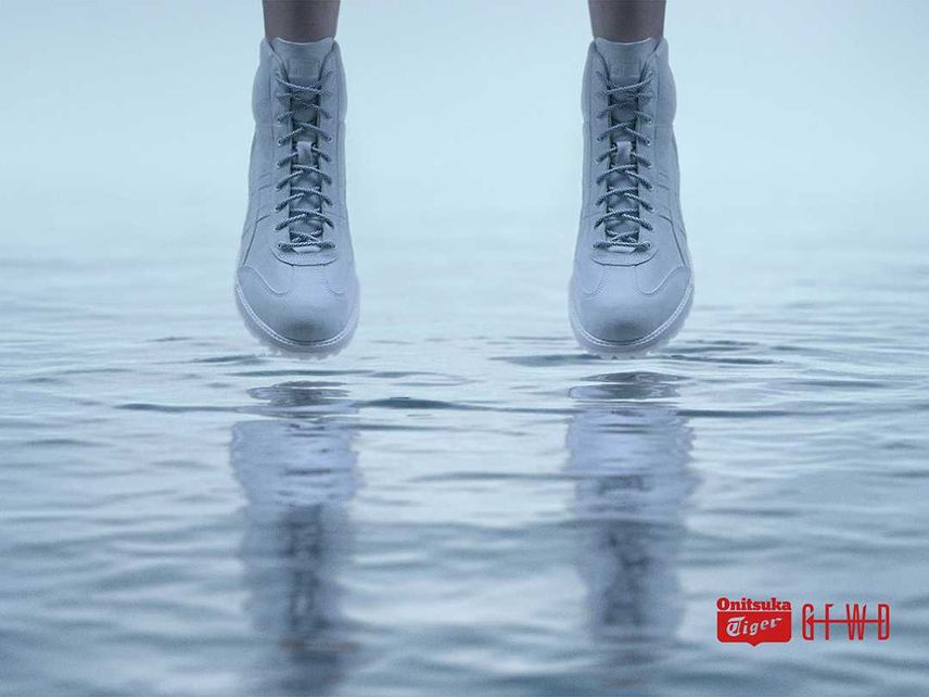 山下智久×アシックス オニツカタイガー リンカンブーツ ホワイト【12/26発売】