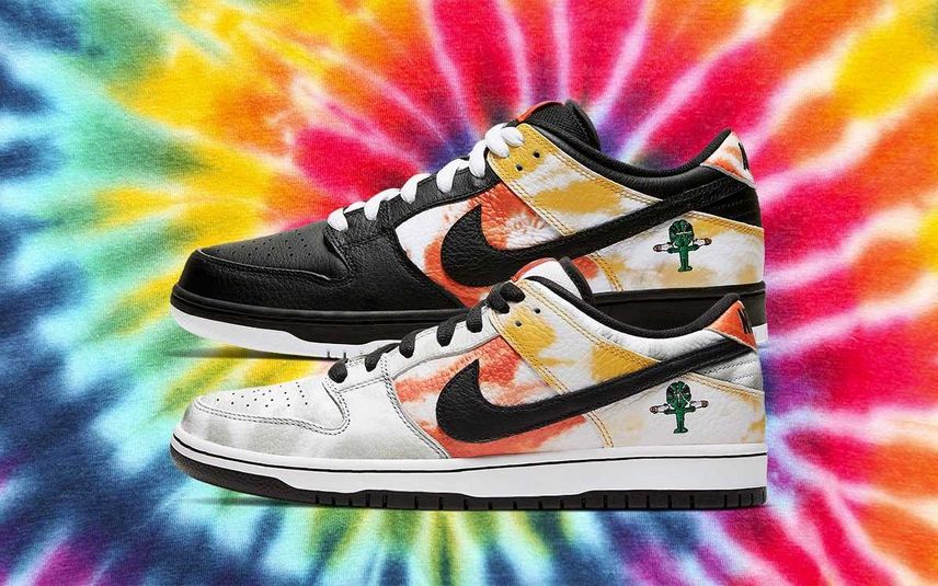 NIKE SB DUNK LOW PRO TIE-DYE RAYGUN - ダンク ロー Nike SB Dunk Low