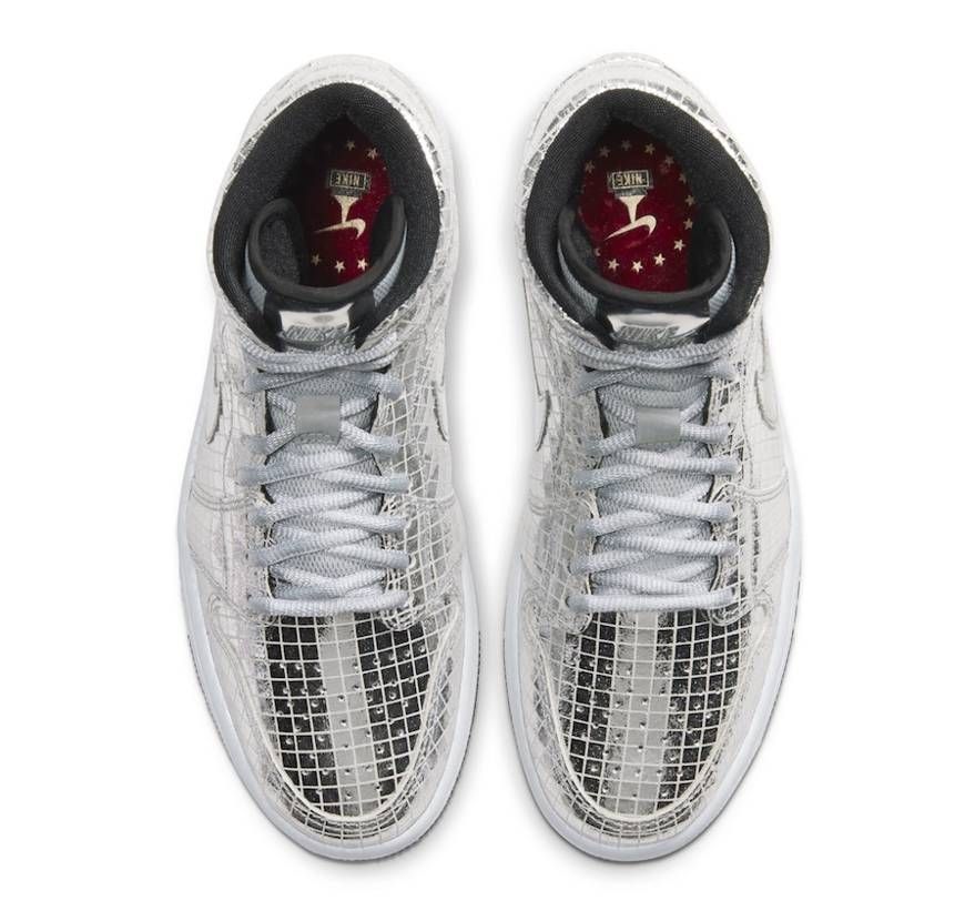 【販売リンクあり】2/14発売 NIKE WMNS AIR JORDAN 1 MID "DISCO BALL" 抽選/定価/販売店舗まとめ 5枚目