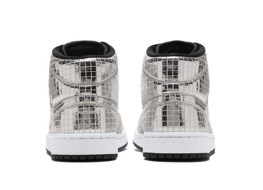 【販売リンクあり】2/14発売 NIKE WMNS AIR JORDAN 1 MID "DISCO BALL" 抽選/定価/販売店舗まとめ 4枚目