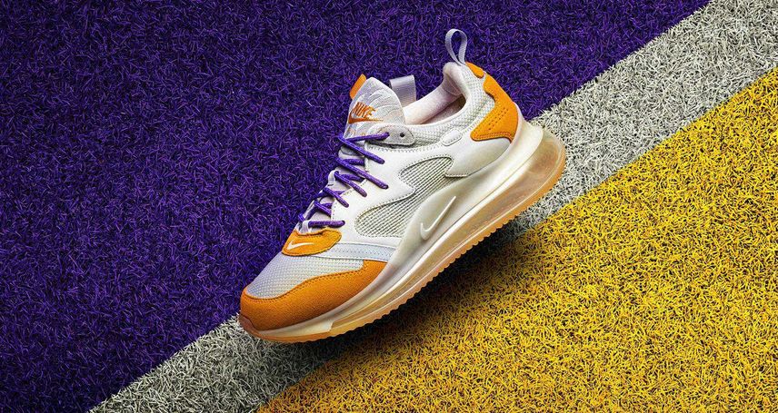 ODELL BECKHAM JR NIKE AIR MAX 720 CANYON GOLD HYPER GRAPE