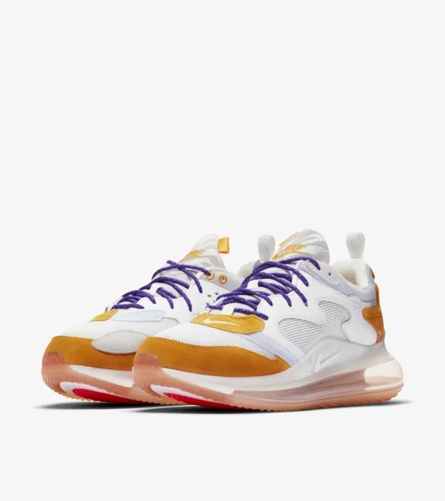 オデル・ベッカムJR ×ナイキ エアマックス720 "キャニオンゴールド/ハイパーグレープ" 2枚目