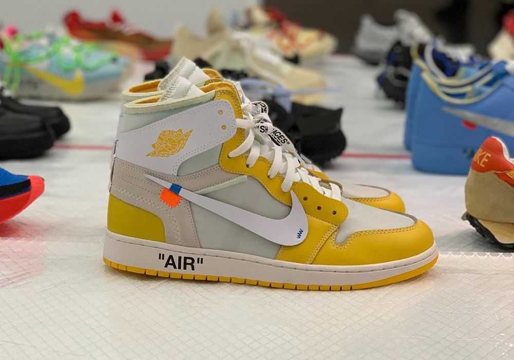 【2020年発売噂】OFF-WHITE×NIKE AIR JORDAN 1 HIGH "YELLOW" 抽選/定価/販売店舗まとめ 12枚目