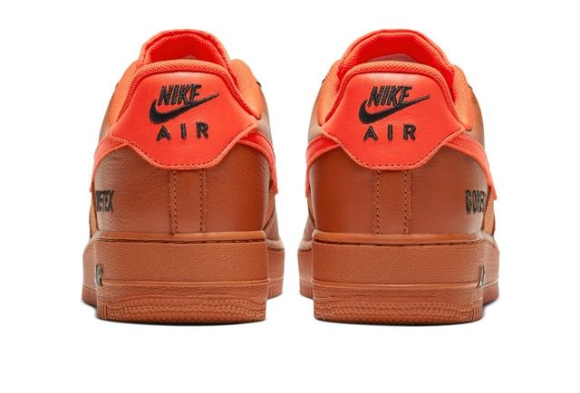 【スニダンで購入可】NIKE AIR FORCE 1 LOW GORE-TEX "DESERT ORANGE" 3枚目