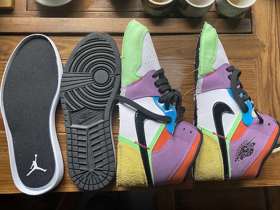 【4/9発売】NIKE AIR JORDAN 1 MID "MULTICOLOR" 抽選/定価/販売店舗あり 15枚目