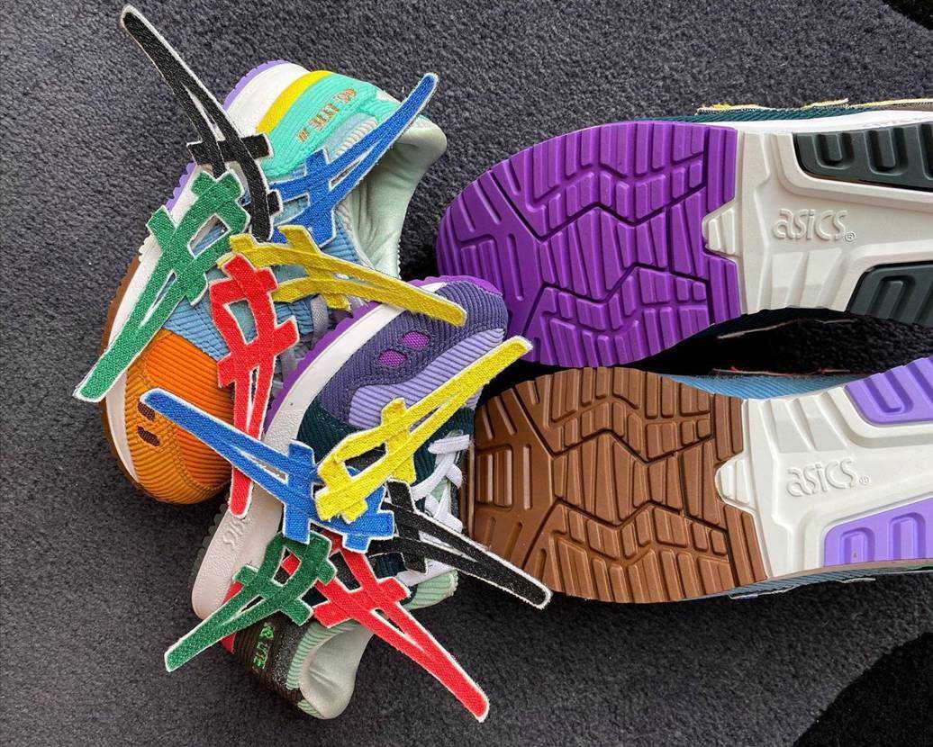 【販売リンクあり】6/27発売 SEAN WOTHERSPOON × ASICS × ATMOS GEL LYTE 3 OG 抽選/定価/販売店舗まとめ 19枚目