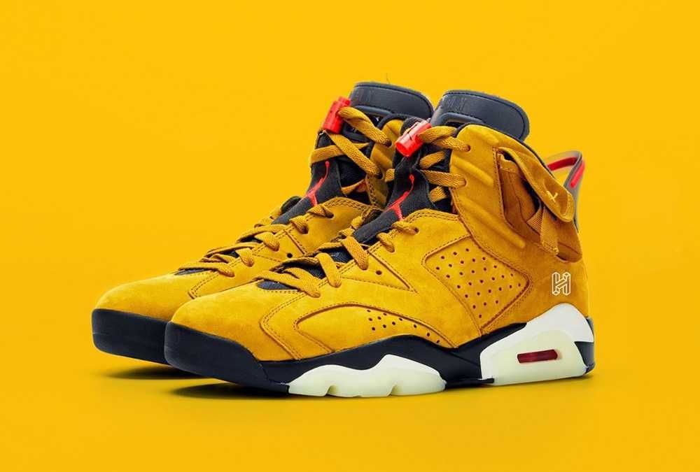 3月発売噂】TRAVIS SCOTT × NIKE AIR JORDAN 6 YELLOW CACTUS JACK 抽選/定価/販売店舗まとめ |  スニーカーダンク