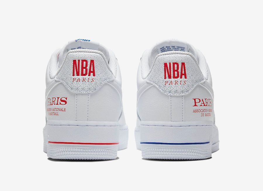 【スニダンで購入可】NIKE AIR FORCE 1 NBA PARIS 4枚目