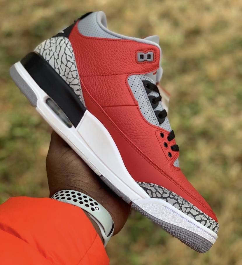 【スニダンで取扱中】2/15発売 NIKE AIR JORDAN 3 "RETRO U / RED CEMENT" 抽選/定価/販売店まとめ 7枚目