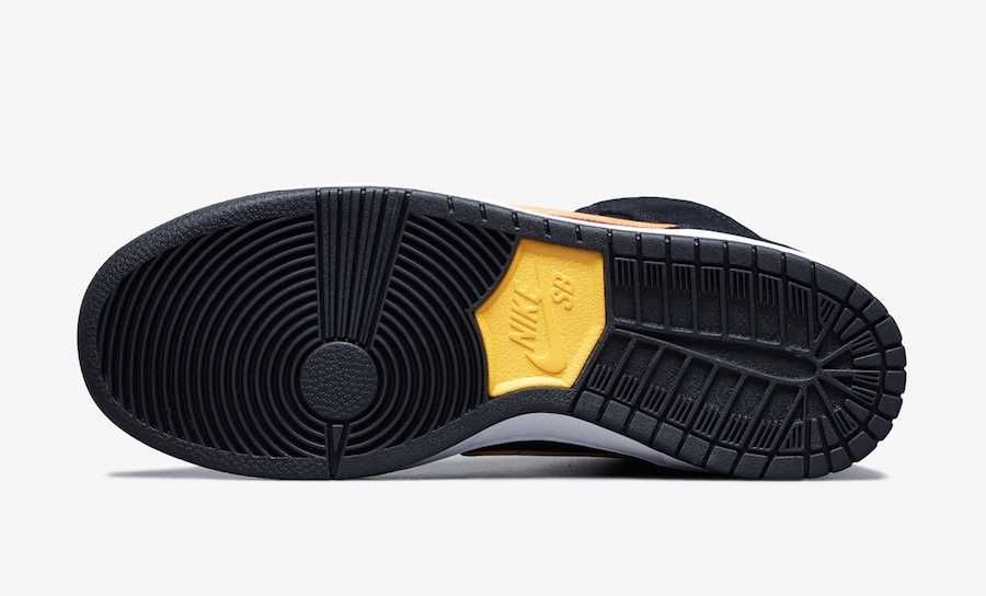 ナイキSB ダンク ハイ プロ "ブラック/チームオレンジ" 3枚目