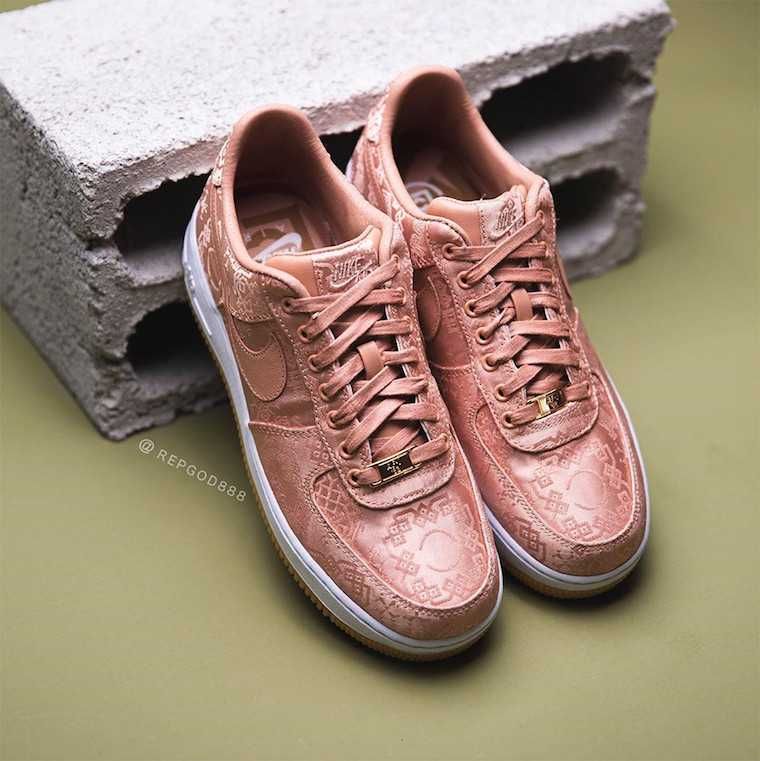 【スニダンで購入可】CLOT×NIKE AIR FORCE 1 LOW "ROSE GOLD" 6枚目