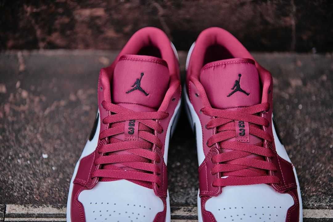 ナイキ エアジョーダン 1 ロー "ノーブルレッド" 2枚目