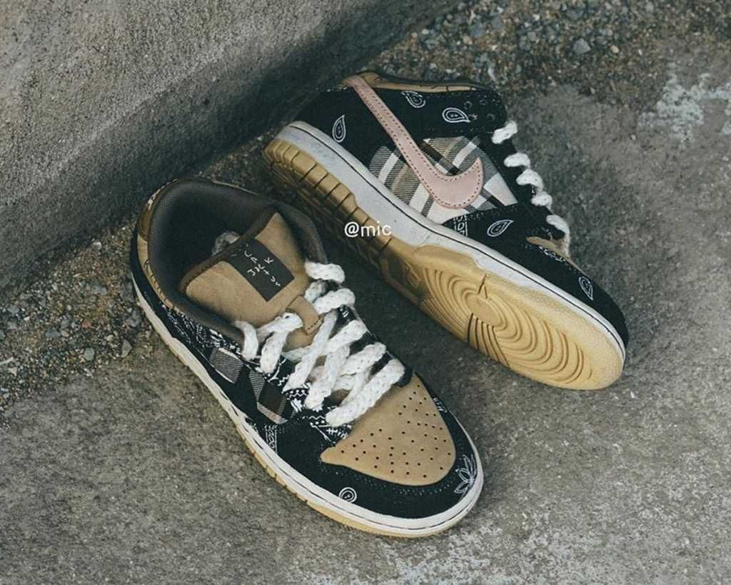 【スニダンで購入可】2/29発売 TRAVIS SCOTT × NIKE SB DUNK LOW 抽選/定価/販売店舗まとめ 9枚目