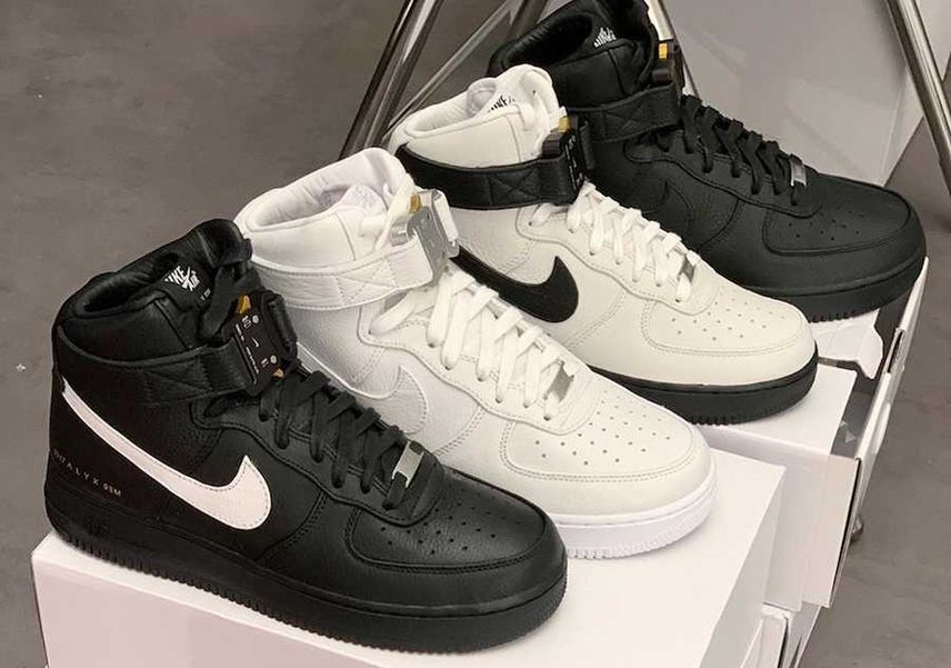 【スニダンで購入可】10/24発売 ALYX × NIKE AIR FORCE 1 HIGH 4COLORS 抽選/定価 /販売店舗まとめ