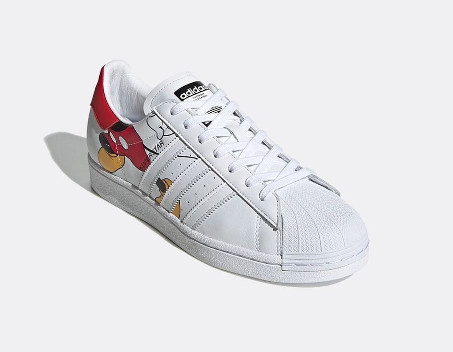 アディダス スーパースター CNY "ミッキーマウス" 2枚目