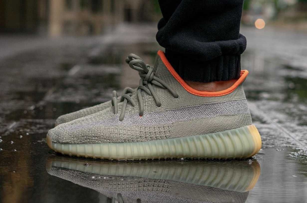 【スニダンで購入可】3/28発売 ADIDAS YEEZY BOOST 350 V2 "DESERT SAGE" 抽選/定価/販売店舗まとめ 9枚目