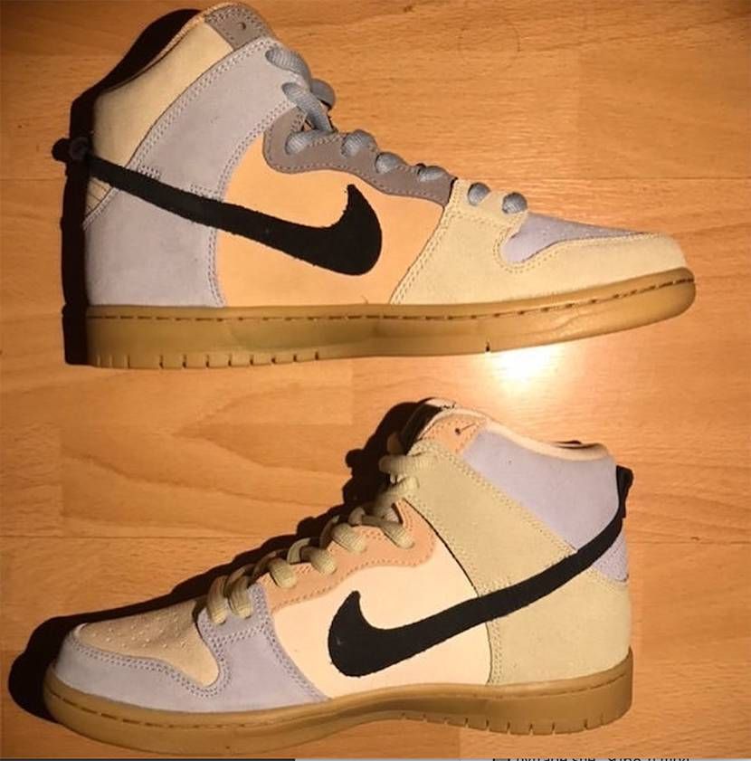 【スニダンで購入可】NIKE SB DUNK HIGH "EASTER SPECTRUM" 12枚目