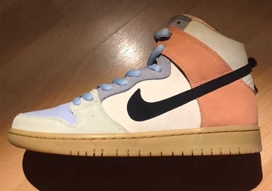 【スニダンで購入可】NIKE SB DUNK HIGH "EASTER SPECTRUM" 9枚目