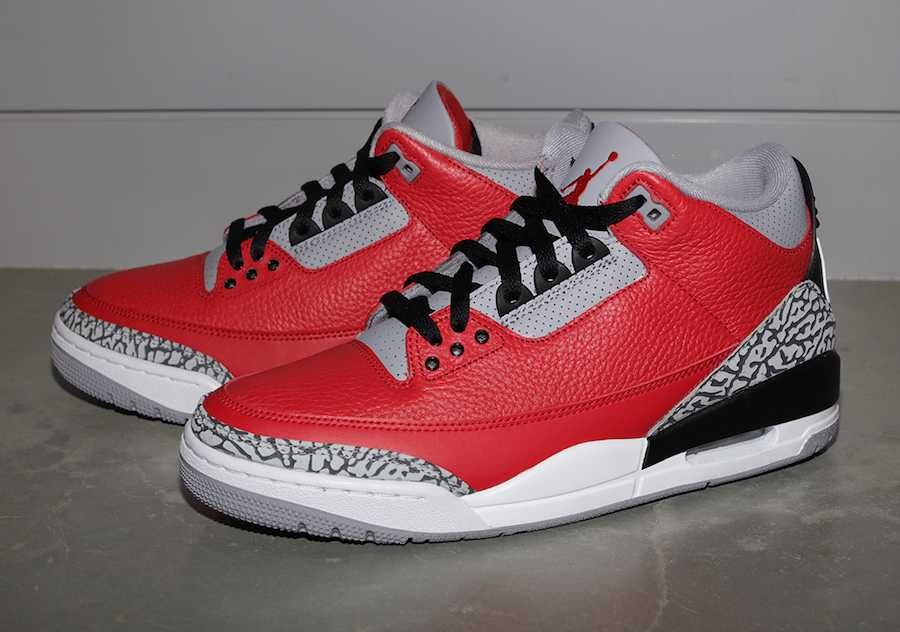 【スニダンで取扱中】2/15発売 NIKE AIR JORDAN 3 "RETRO U / RED CEMENT" 抽選/定価/販売店まとめ 2枚目