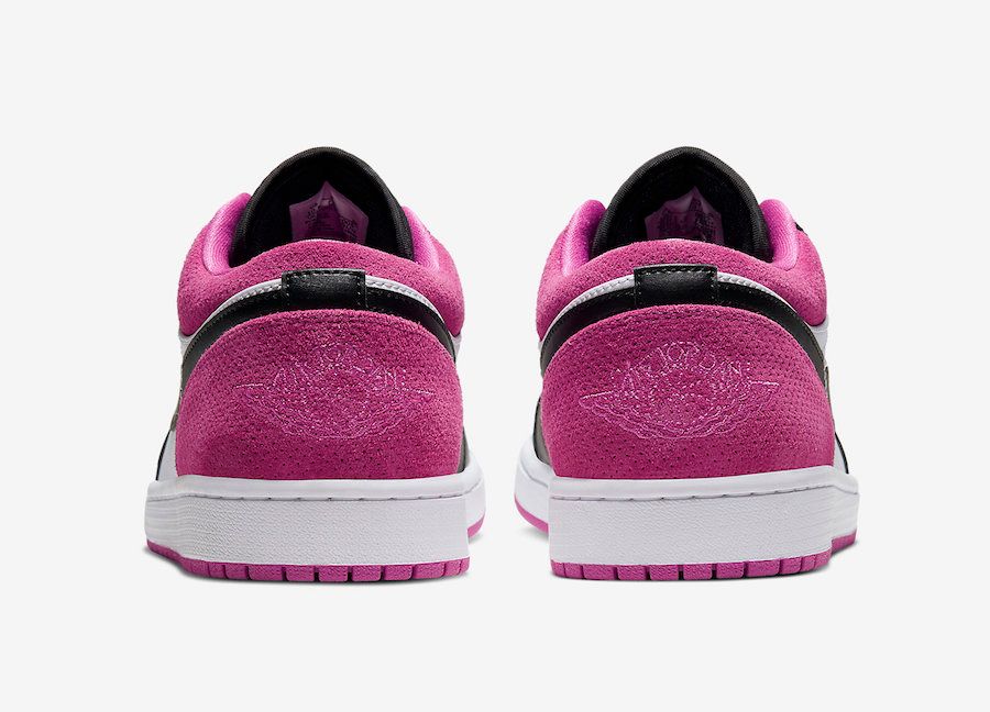 【販売リンクあり】4/1発売 NIKE AIR JORDAN 1 LOW SE"BLACK/WHITE-MAGENTA" 8枚目