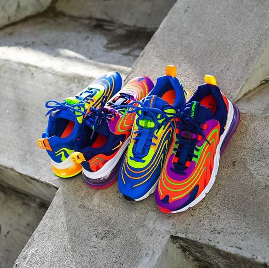 Air max 270 react eng laser crimson laser shop orange