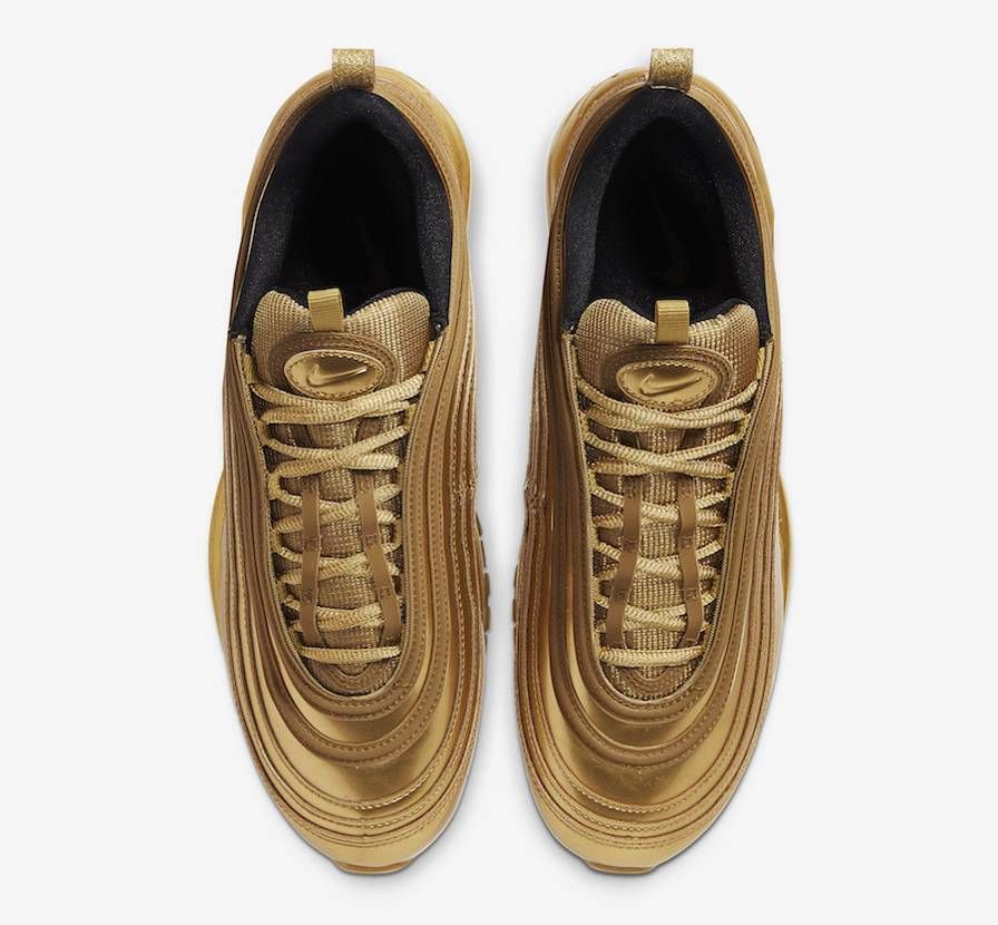 【販売リンクあり】4/10・4/14発売 NIKE AIR MAX 97 QS "GOLD MEDAL" 抽選/定価/販売店舗まとめ 6枚目