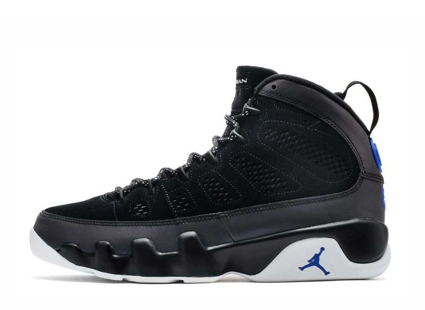 ナイキ  エアジョーダン9 ブラック/ホワイト-レーサーブルー