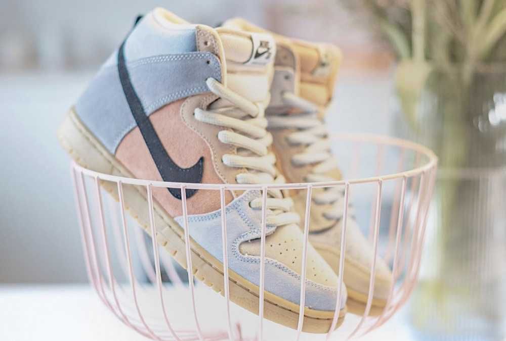 【スニダンで購入可】NIKE SB DUNK HIGH "EASTER SPECTRUM" 2枚目