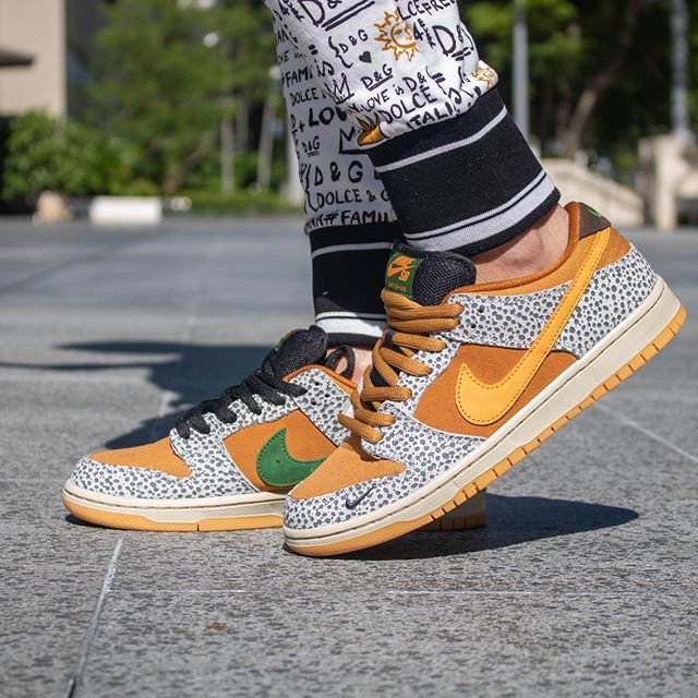 【スニダンで購入可】3/14発売 NIKE SB DUNK LOW "SAFARI" 抽選/定価/販売店舗まとめ 4枚目