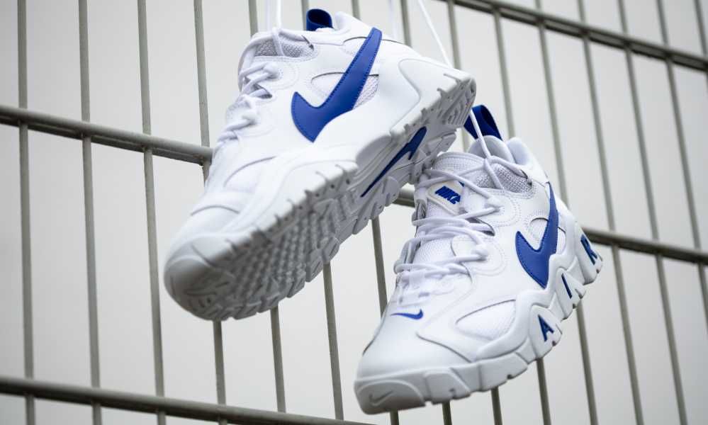 ナイキ エアバラージ ロー "ホワイト/ブルー" 3枚目