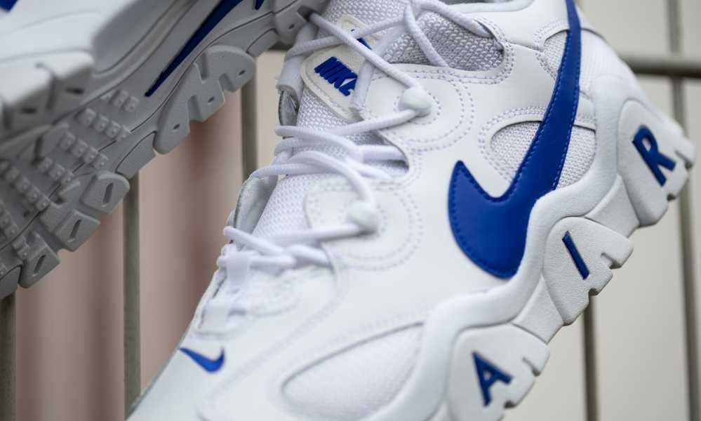 ナイキ エアバラージ ロー "ホワイト/ブルー" 4枚目