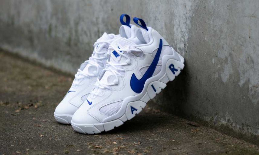 NIKE ナイキ スニーカー エアバラージ ホワイト ネイビー 28 Air Barrage(エアバラージ) 人気の新作/中古通販【スニーカー